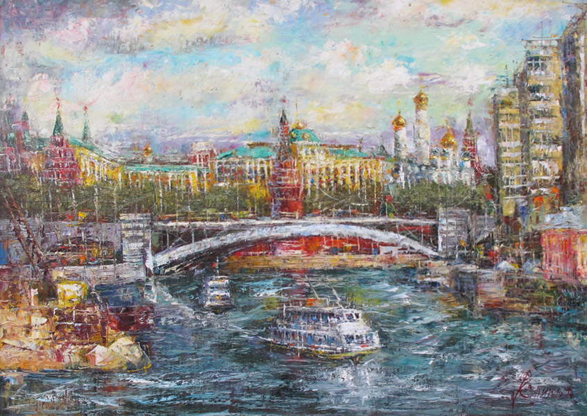 Кремль, художник Еникеев Юнис