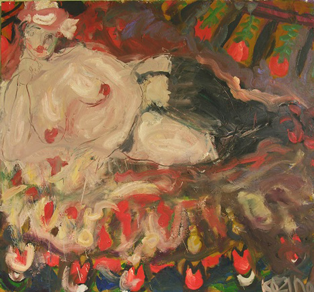  художник  Козина Валерия, картина На ковре 