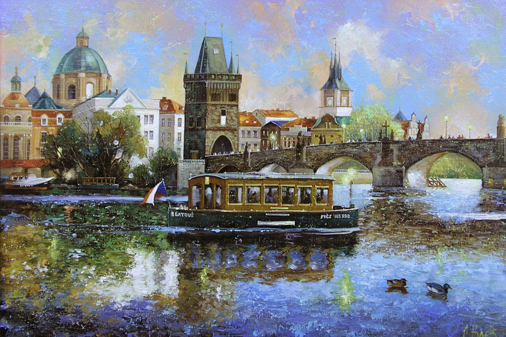 Картина холст масло