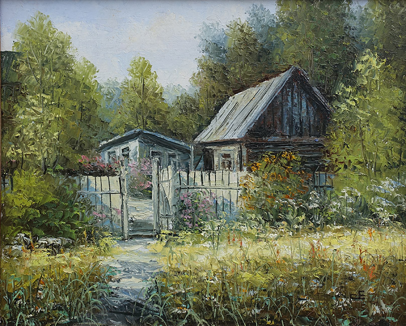 Дача на картинах художников