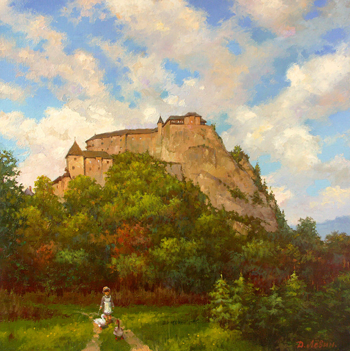 Названия картин дмитрия левина