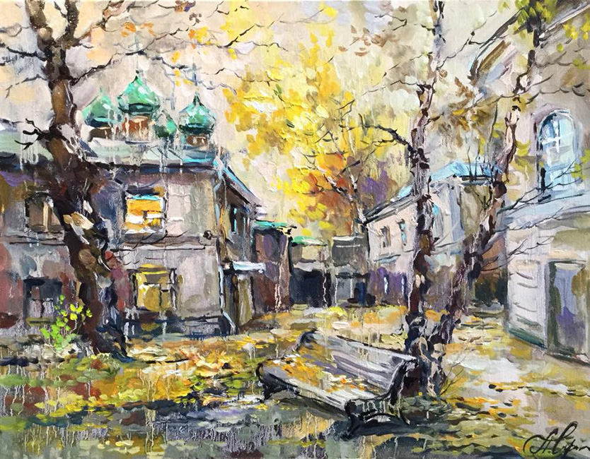 Картины молодых художников маслом