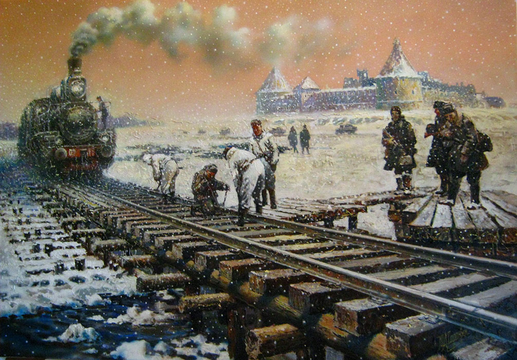 Картина дорога победы
