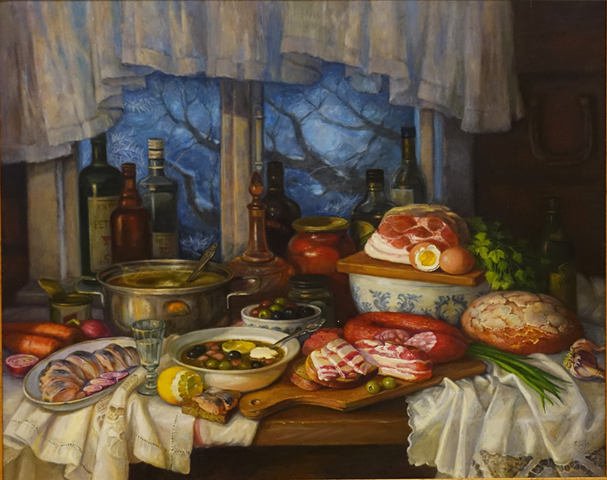Картины художников с едой