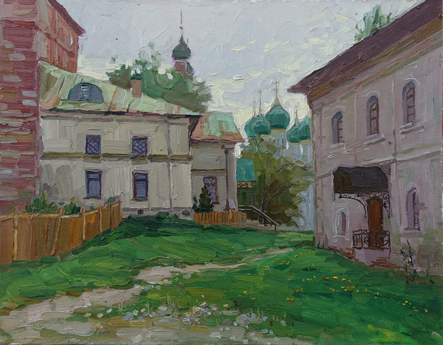  художник  Козлов Дмитрий, картина Борисоглебский монастырь