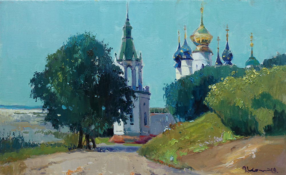  художник  Козлов Дмитрий, картина Спасо-Яковлевский монастырь