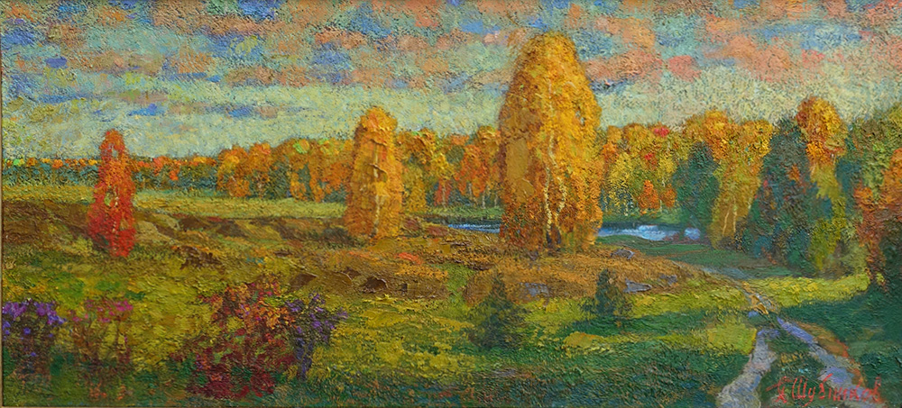  художник  Шубников Павел, картина Попеленки