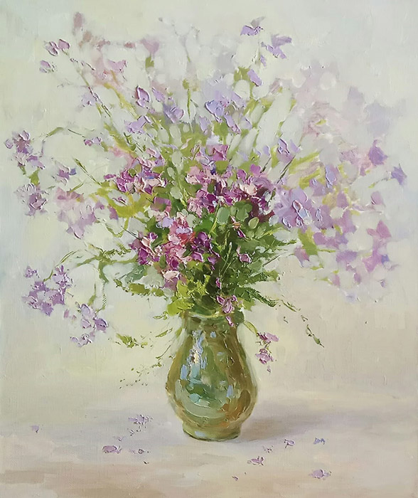  художник  Александров  Александр, картина Весенние цветы