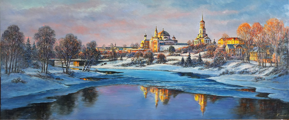  художник  Стрелков Александр, картина Торжок