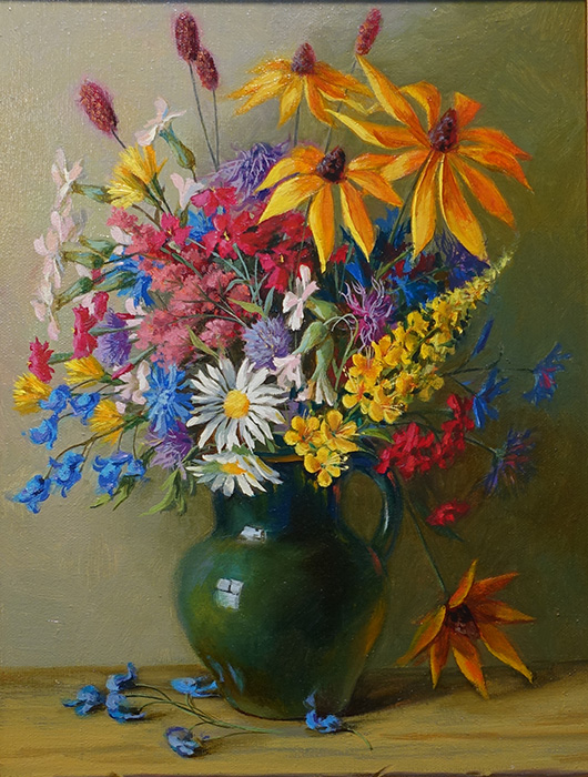  художник  Воронович Андрей, картина Цветы