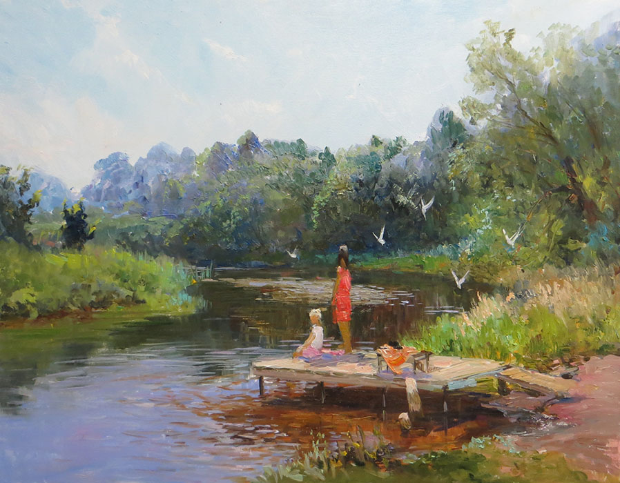 Комар художник картины