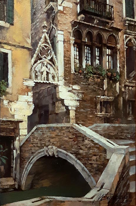  художник  Бирюкова Майя , картина Венецианский мотив