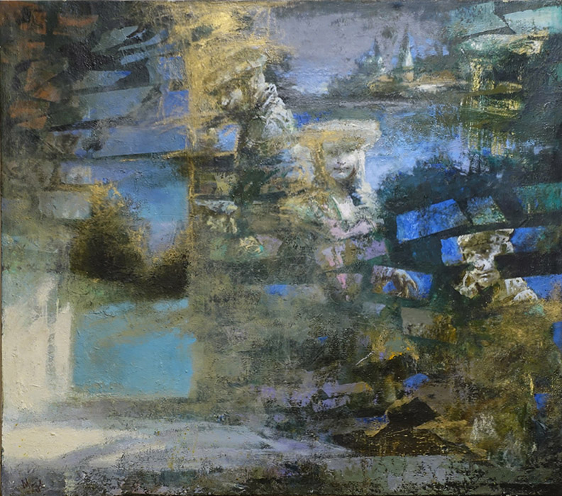  художник  Медведева Ольга, картина Грозовая ночь