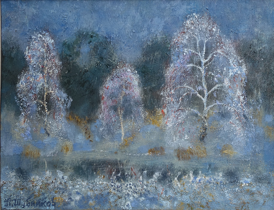 художник  Шубников Павел, картина Тайна покрытая туманом