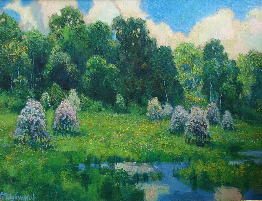  художник  Шубников Павел, картина Весна