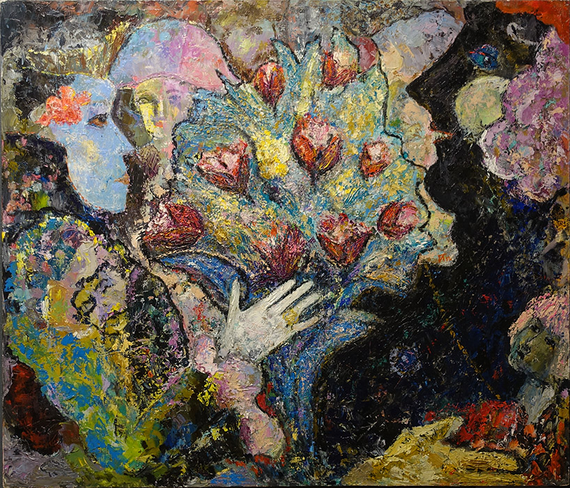  художник  Тараева Ирина, картина Цветы для королевы
