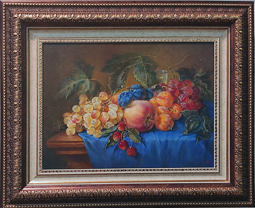  художник  Шульга Валерий, картина Натюрморт с фруктами