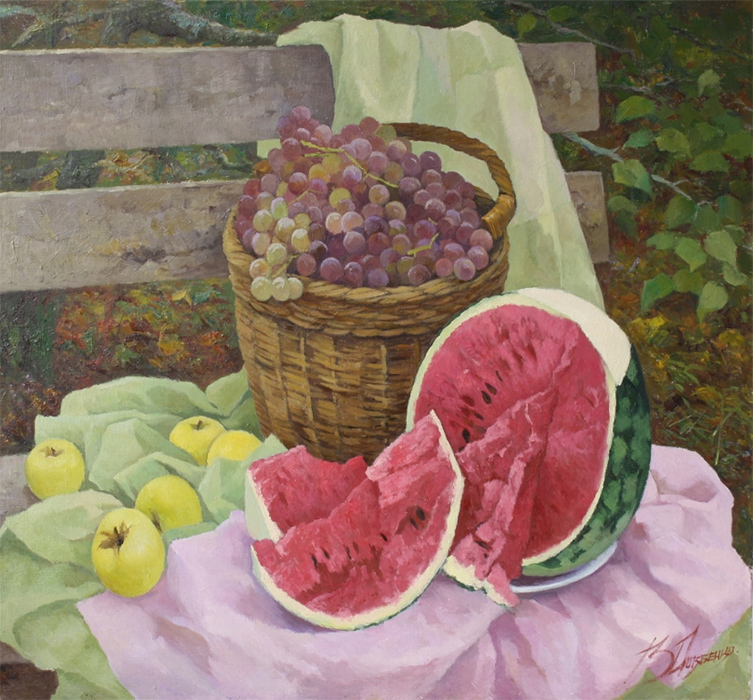  художник  Довбенко Виктор , картина Плоды