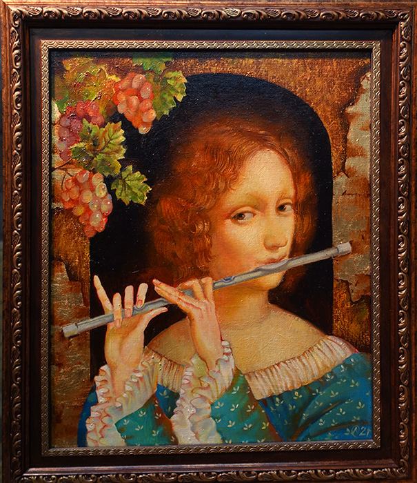  художник  Налетова Ольга, картина Мелодия для флейты