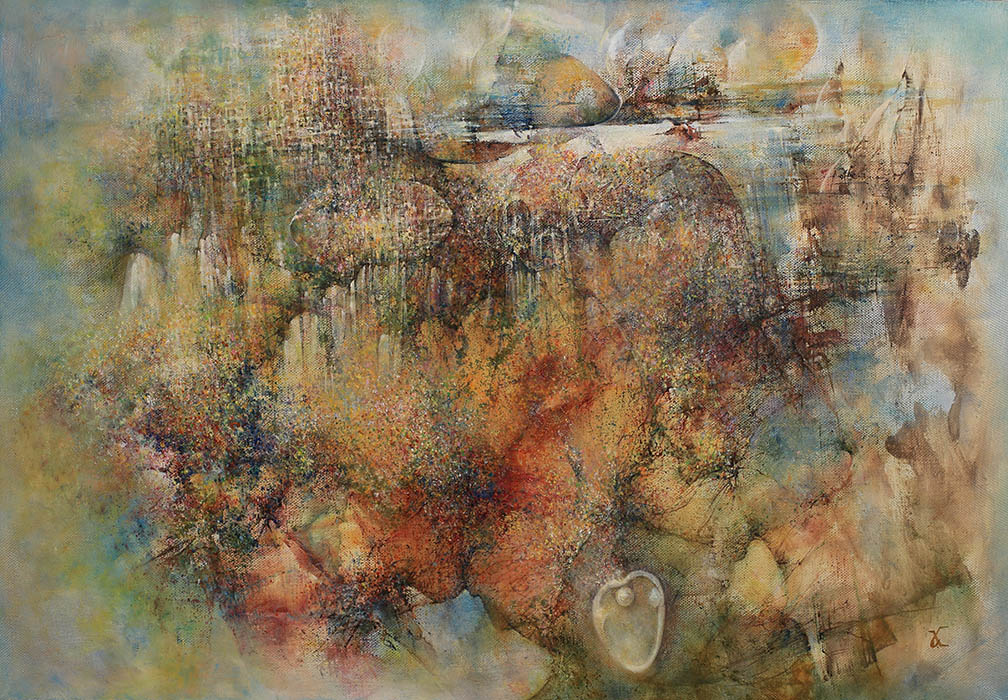  художник  Харитонов Александр, картина Янтарный берег