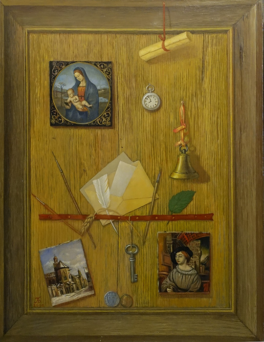  художник  Барвенко Алексей, картина Натюрморт с колокольчиком