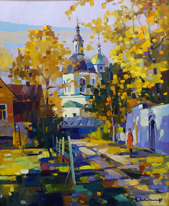  художник  Козлов Дмитрий, картина Осень