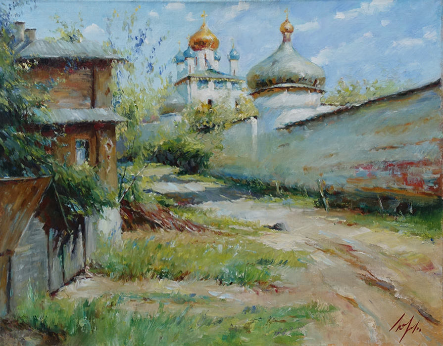  художник  Лихоманов Юрий, картина Ростов Великий