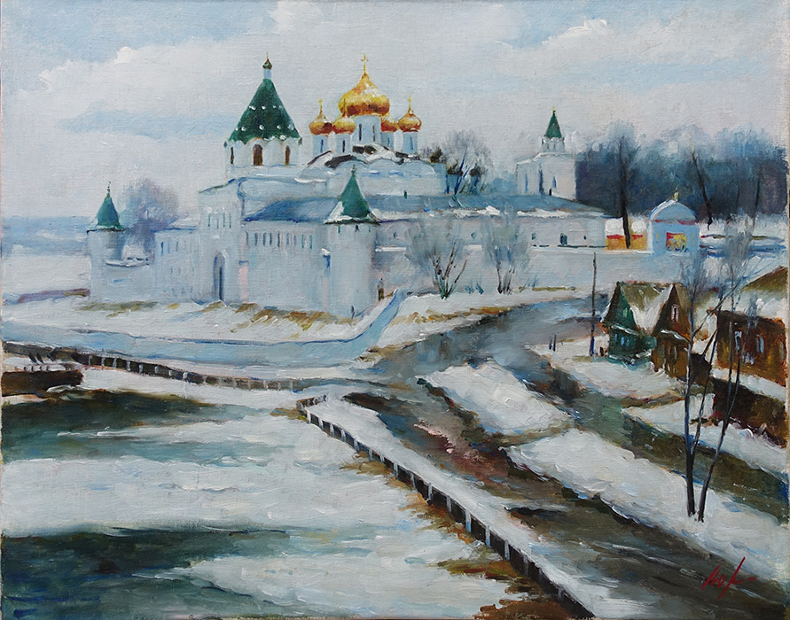  художник  Лихоманов Юрий, картина Кострома