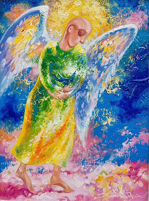  художник  Сыдорив  Зиновий, картина Ангел