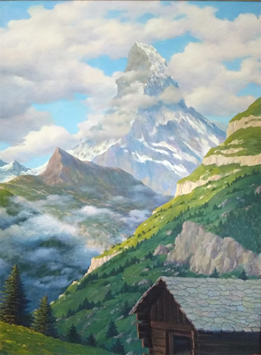  ��������  ���������� ��������, ������� ���������. Zermatt. ������ ����. Matterhorn