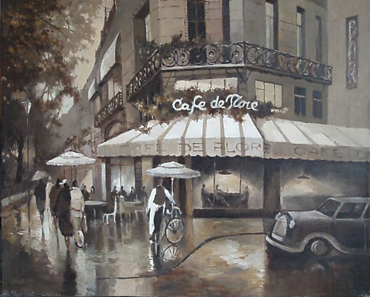 Ретро картинки кафе