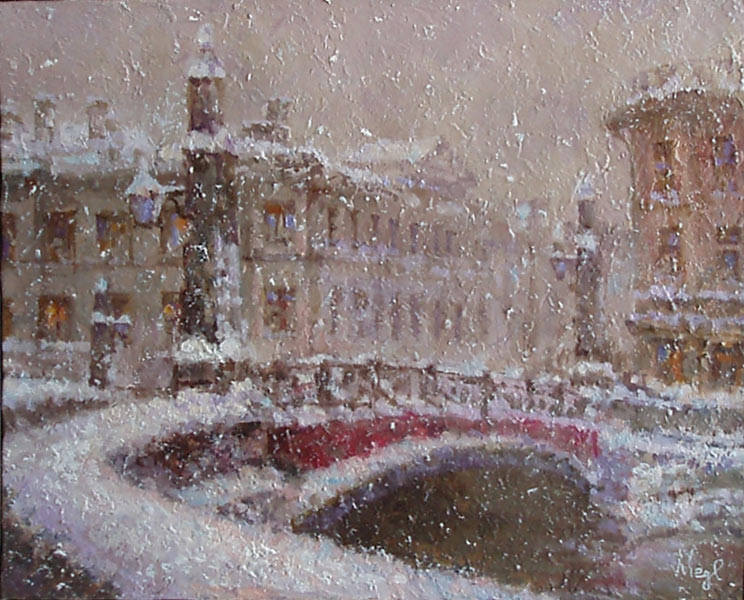 городской пейзаж Питера