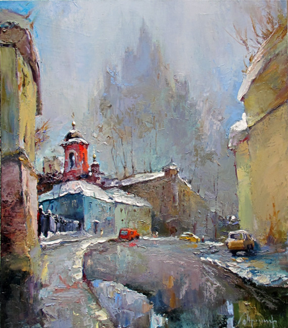 Ивановский переулок в Москве